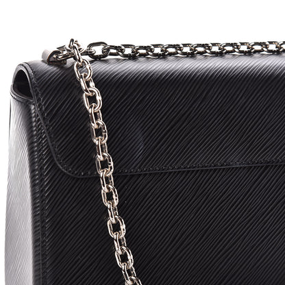 Louis Vuitton Epi Twist Shoulder Bag MM Black 9 of 11