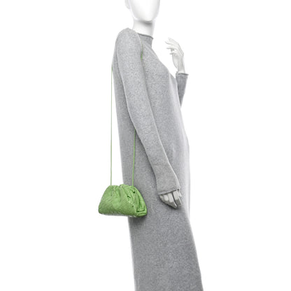 Bottega Veneta Nappa Intrecciato The Mini Pouch Pistachio 3 of 10