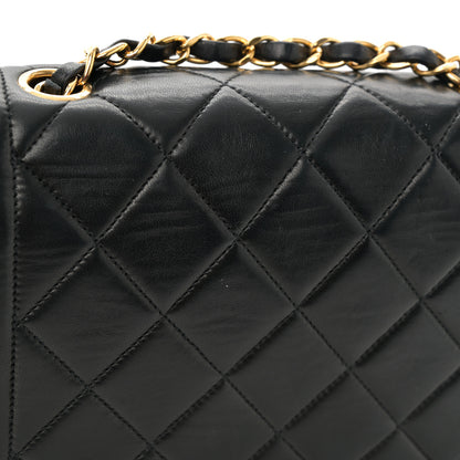 Chanel Lambskin Quilted Small Single Flap Black 11 of 13