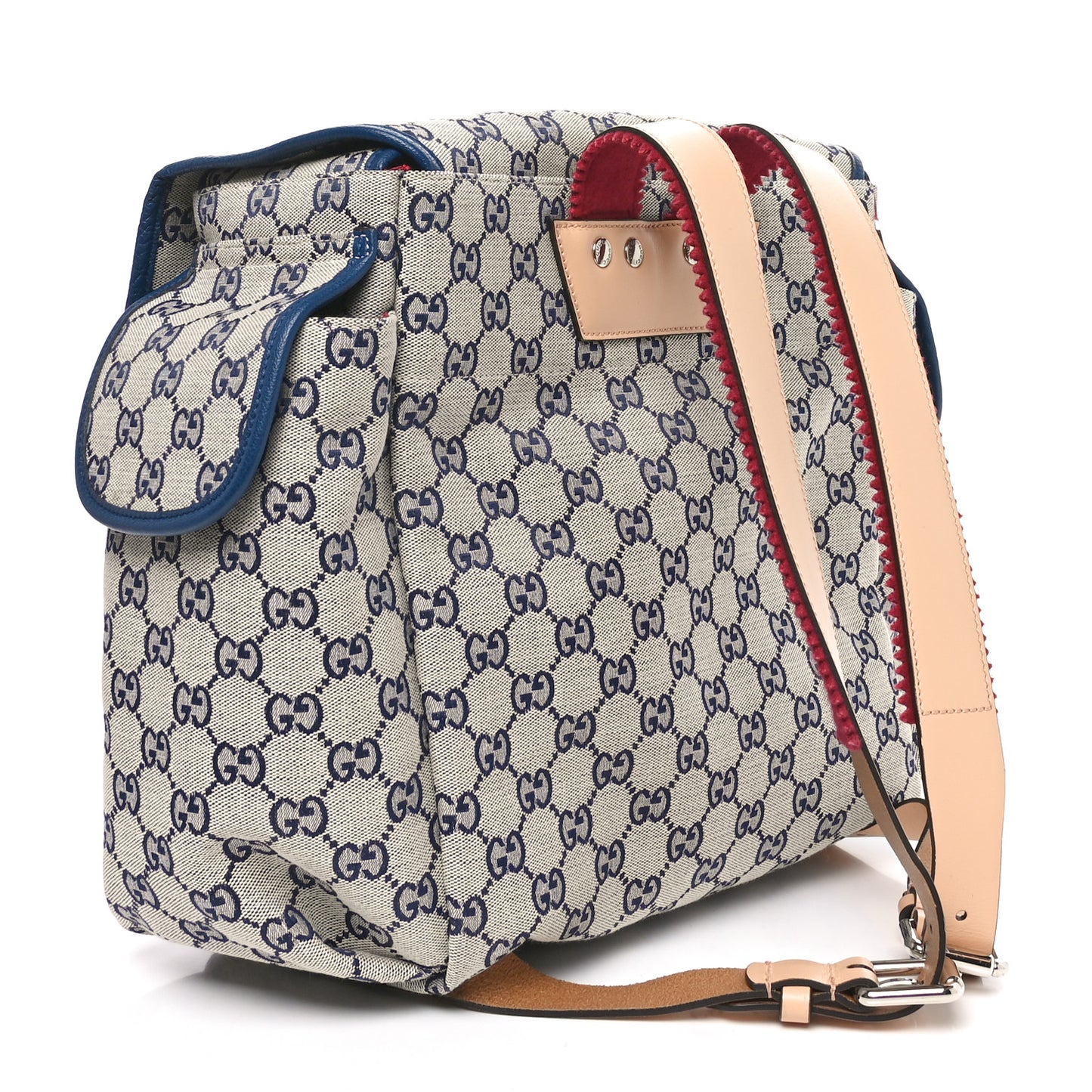 Monogram Childrens Disco Prodigio Patch Backpack Navy