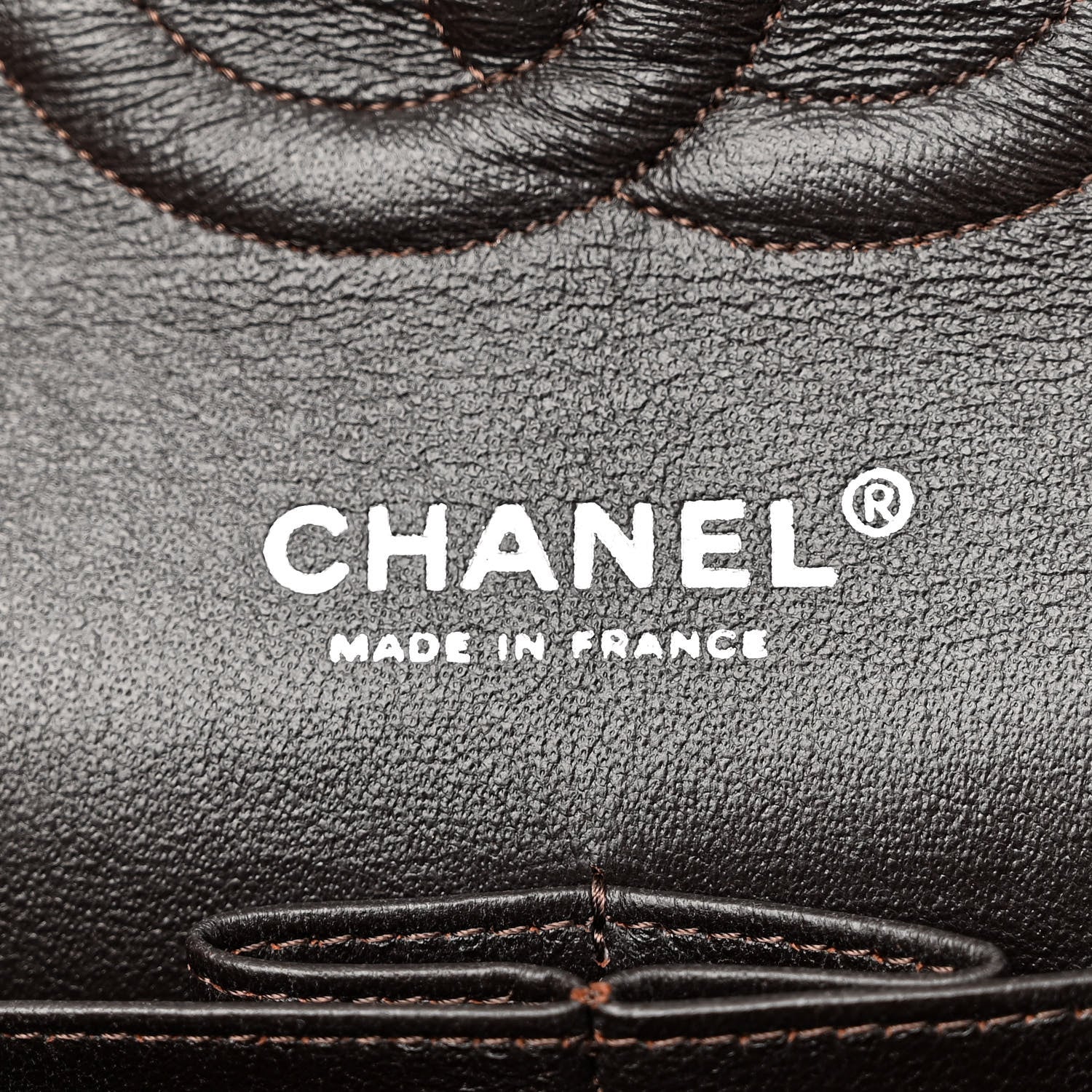 Chanel Goatskin Quilted 2.55 Reissue 225 Flap Dark Brown 6 of 14