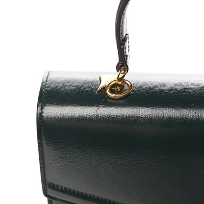 Gucci Azalea Calfskin Small Sylvie 1969 Top Handle Bag Green 8 of 13