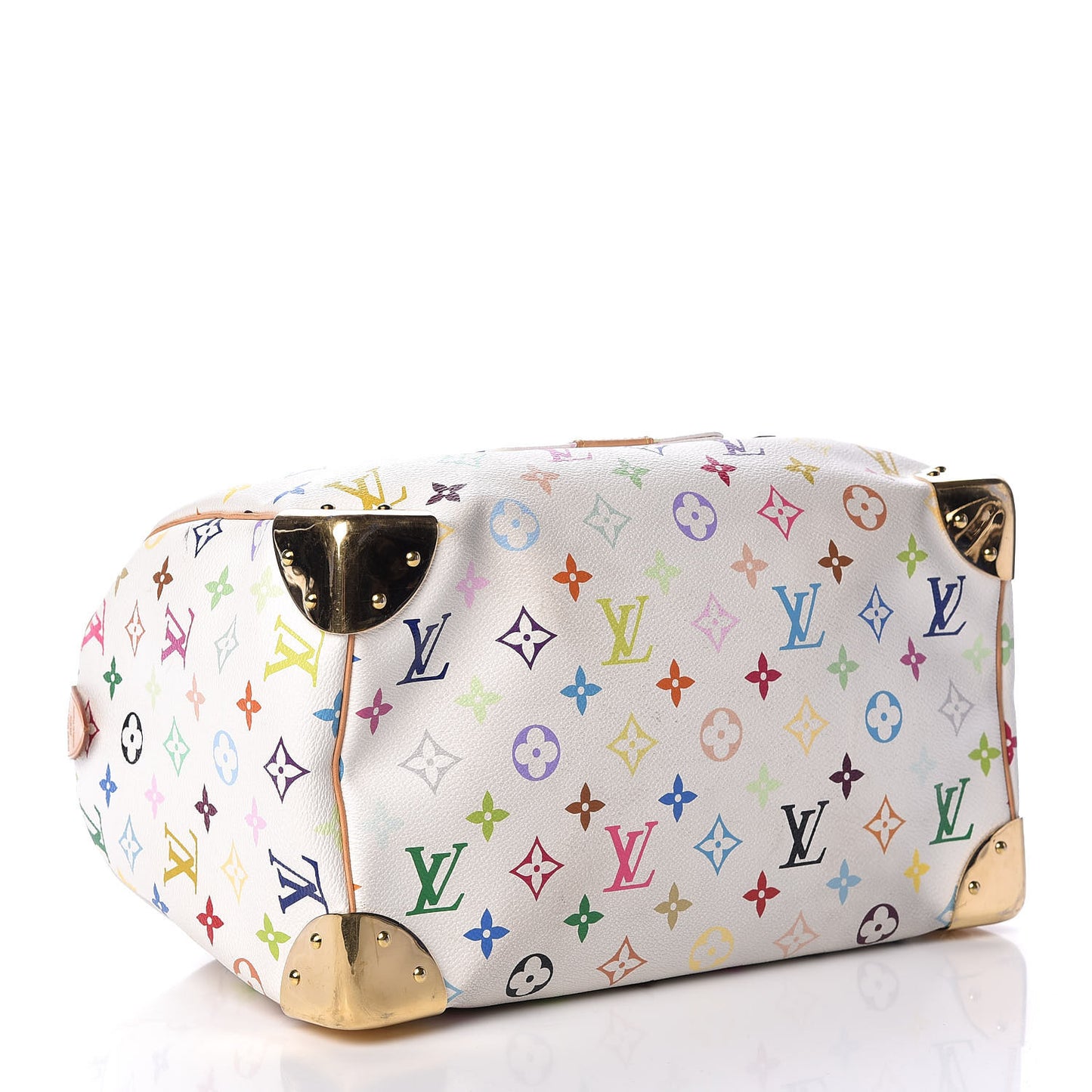 Monogram Multicolor Speedy 30 White