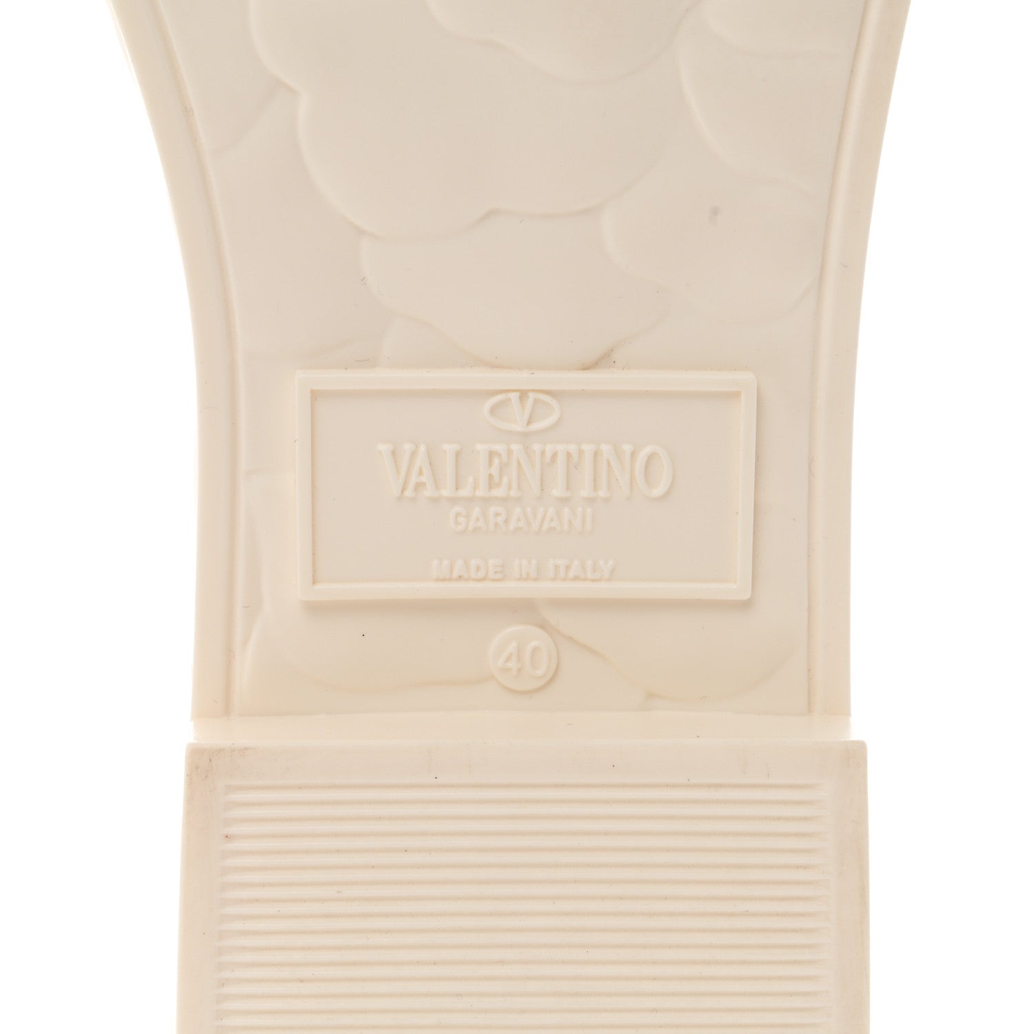 Valentino Garavani Rubber Atelier 03 Rose Edition 25/40mm Platform Slide Sandals 40 Avorio 6 of 8
