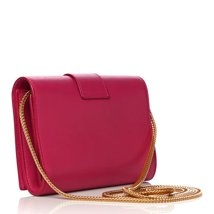 Saint Laurent Calfskin Small Classic Y Satchel Fuchsia 3 of 18