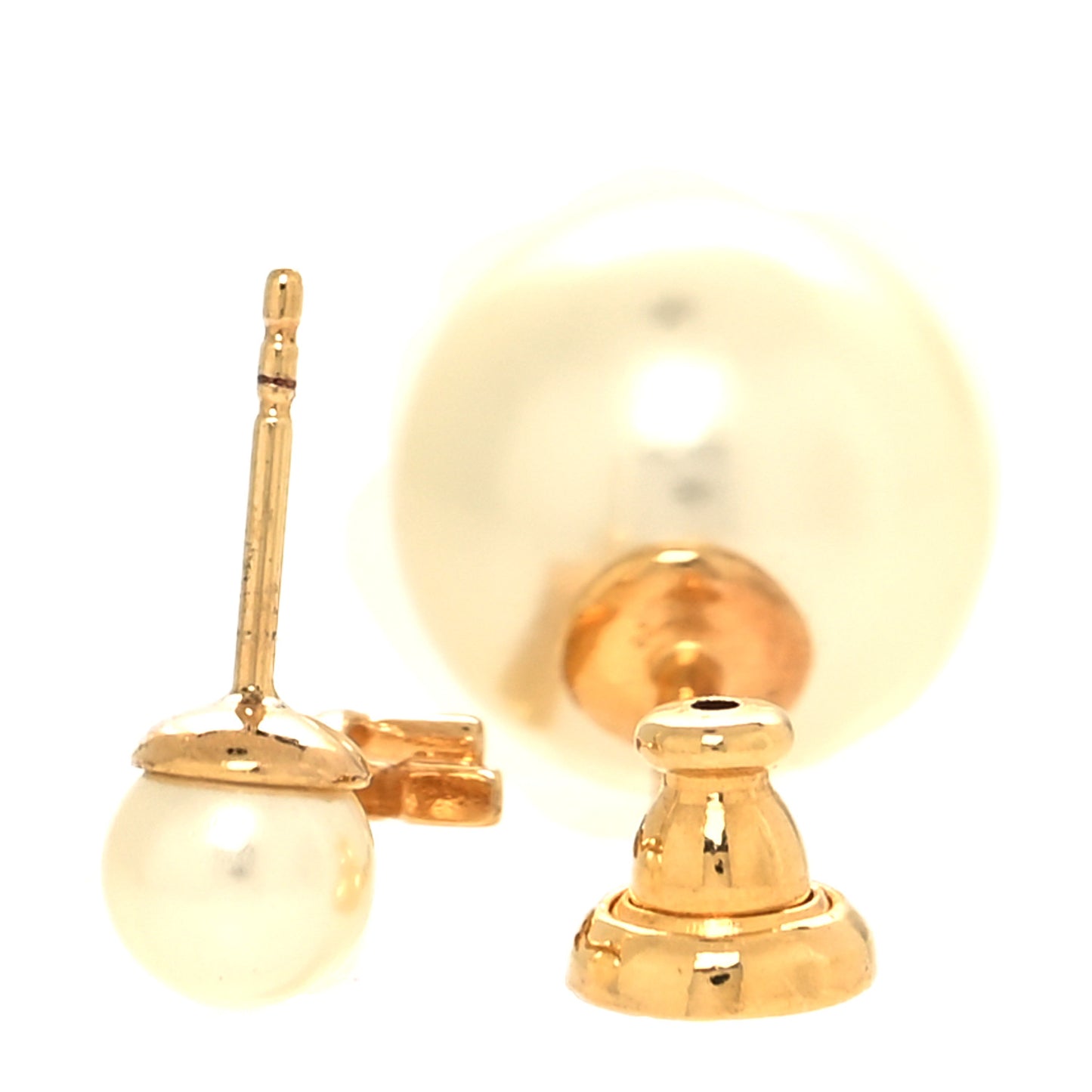 Pearl My ABCDior Y Tribale Earring Gold
