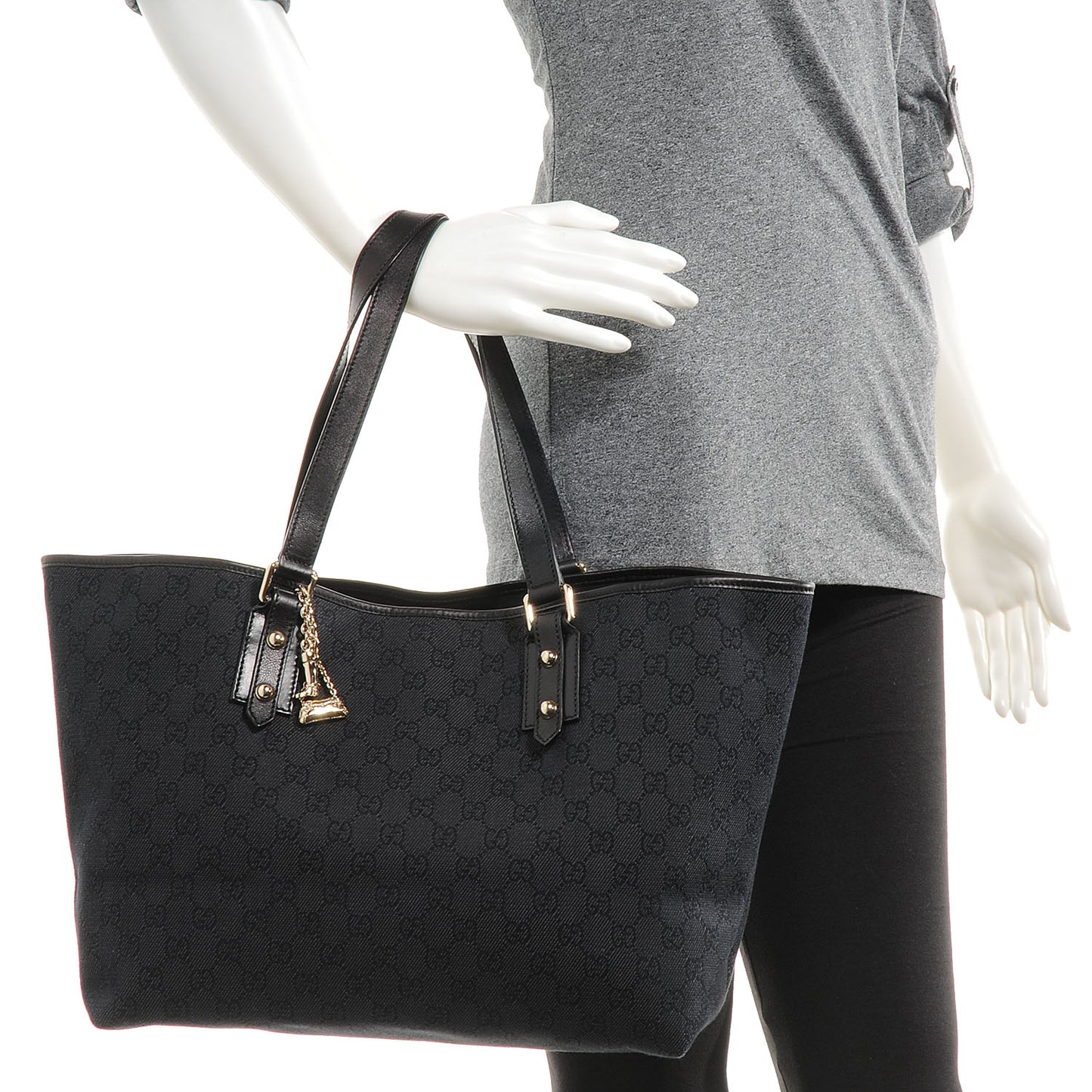 Monogram Jolicoeur Medium Tote Black