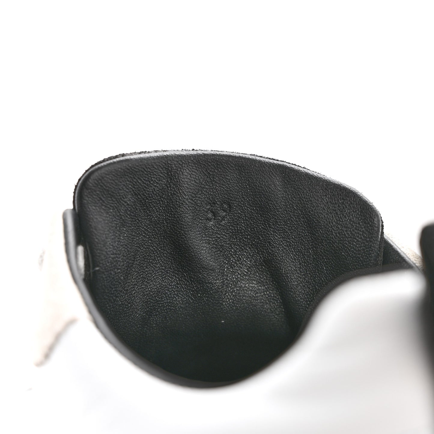 Sport Goatskin Suede Goatskin Womens Bouncing Sneakers 39 White Black