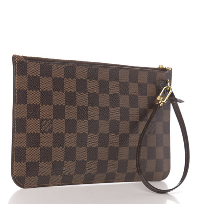 Louis Vuitton Damier Ebene Neverfull MM GM Pochette 3 of 8