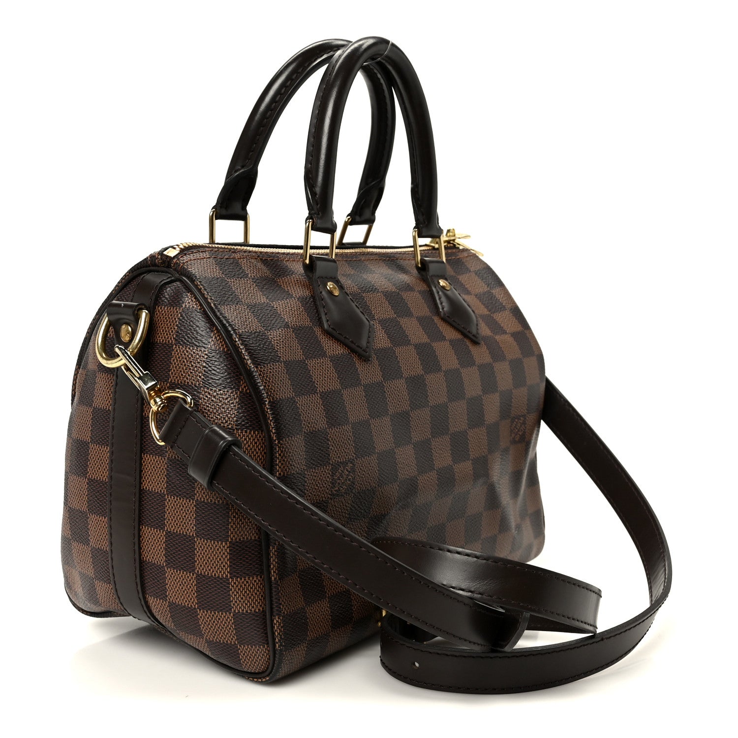 Louis Vuitton Damier Ebene Speedy Bandouliere 25 3 of 10