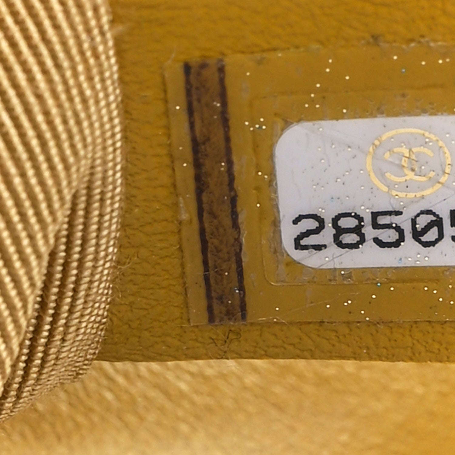 Chanel Metallic Calfskin Crocodile Embossed Graffiti Medium Cocodile Boy Flap Gold 7 of 11