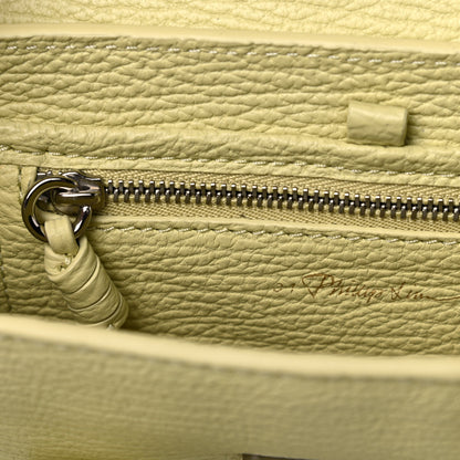 3.1 Phillip Lim Textured Calfskin Mini Pashli Satchel Citron 8 of 20