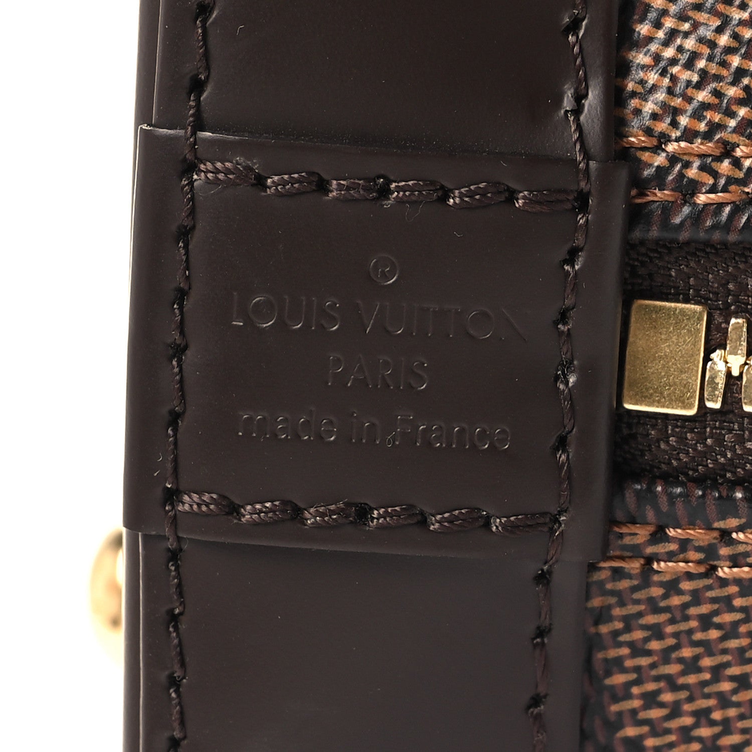Louis Vuitton Damier Ebene Alma BB 6 of 12