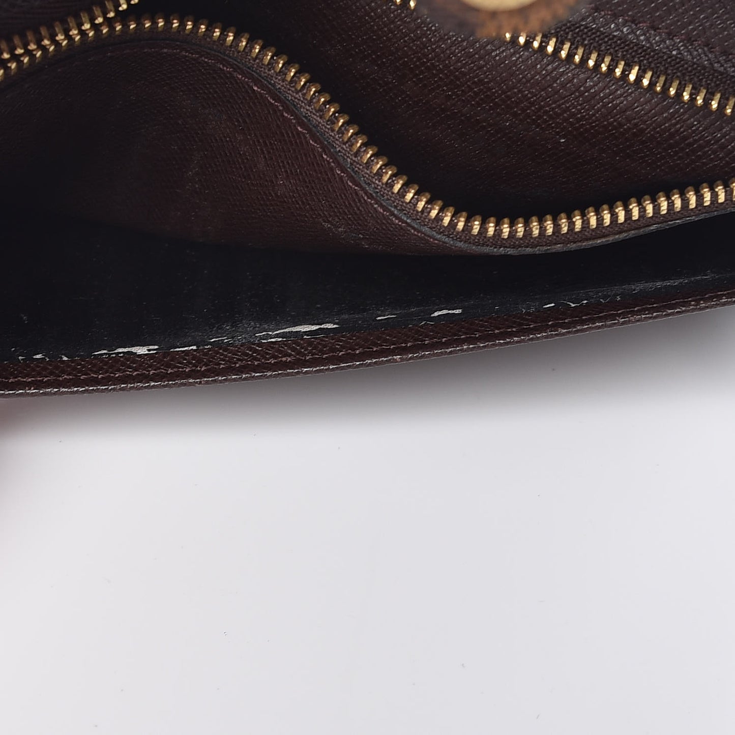 Damier Ebene Continental French Purse Wallet
