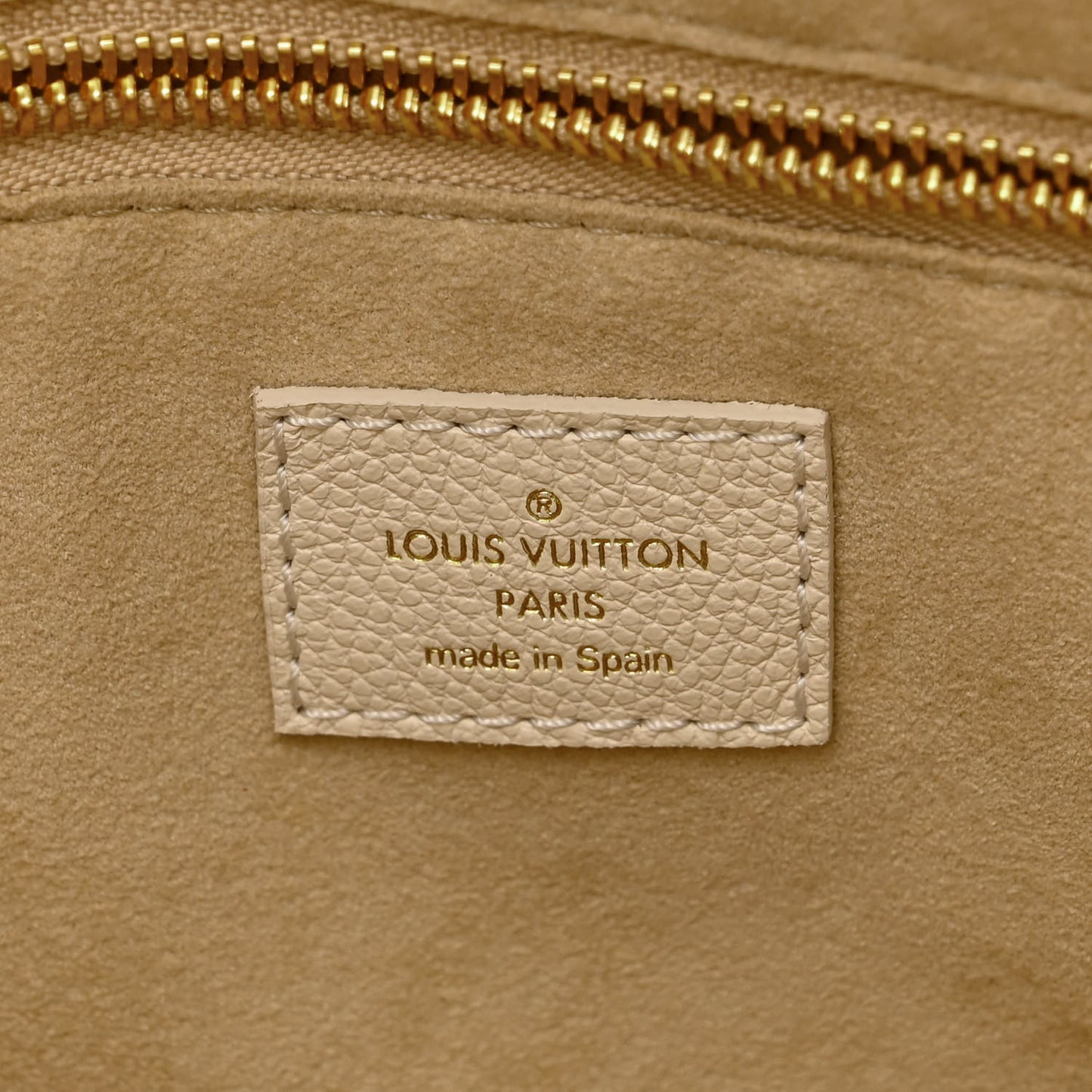 Empreinte Monogram Spring In The City Neverfull MM Kaki Beige Cream
