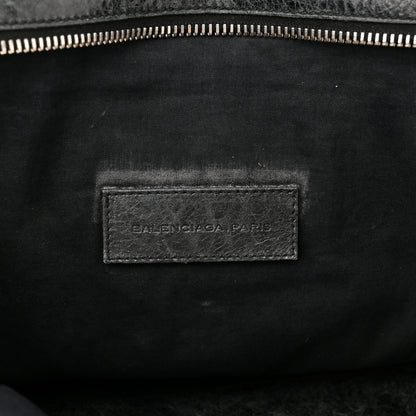 Balenciaga Agneau Giant 21 Silver Hardware Folder Black 7 of 16