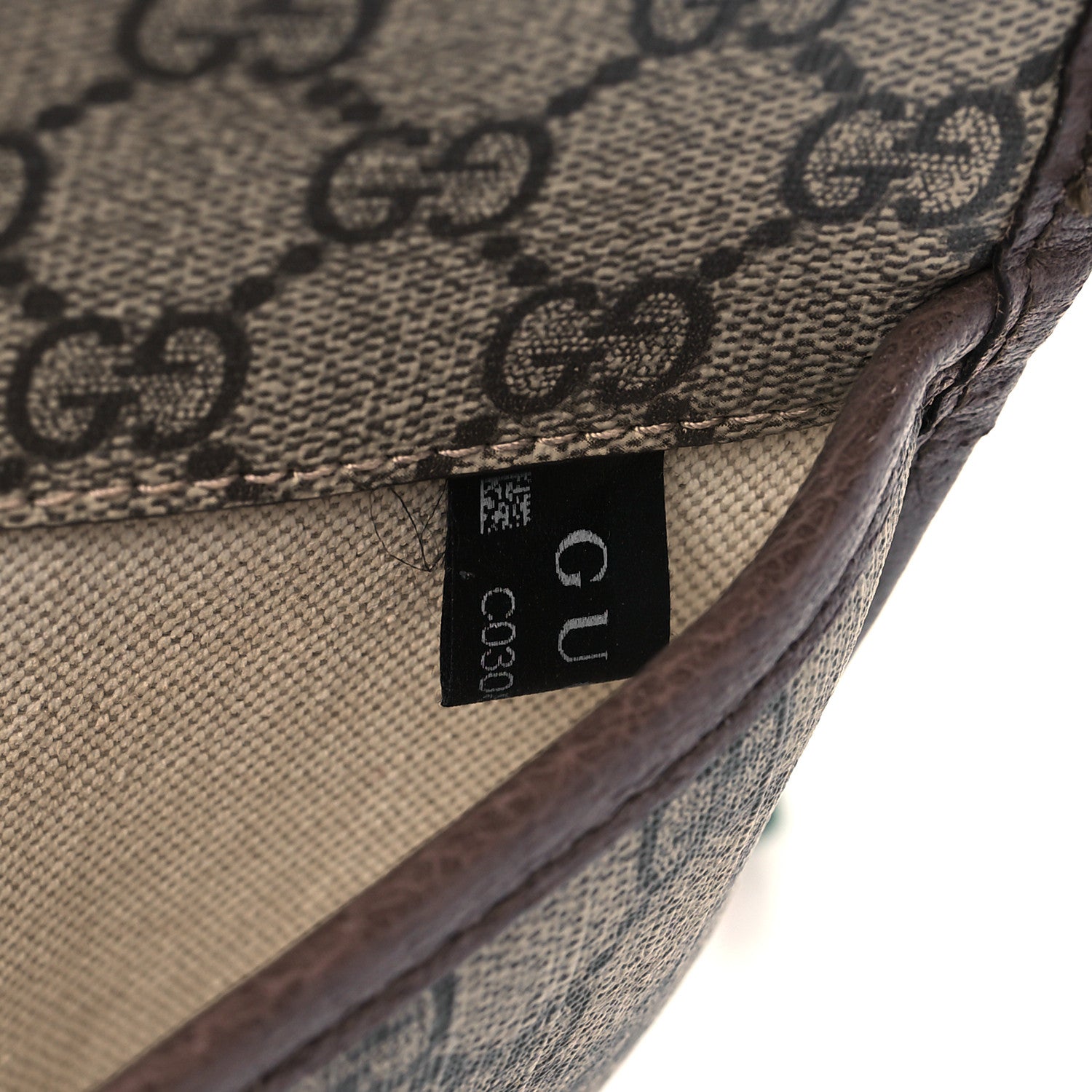 Gucci GG Supreme Monogram Neo Vintage Web Belt Bag Brown 7 of 10