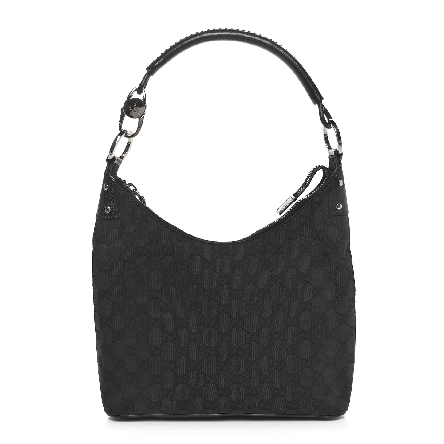 Monogram GG Signature Shoulder Bag Black