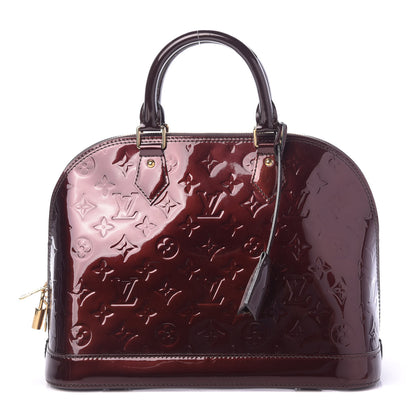 Louis Vuitton Vernis Alma PM Rouge Fauviste 1 of 13