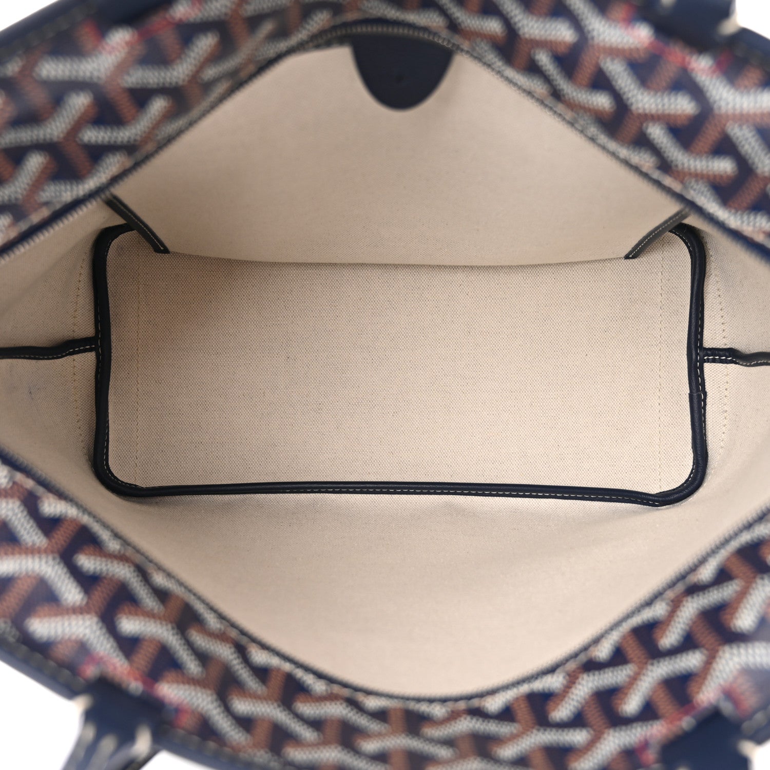 Goyard Goyardine Artois PM Navy 5 of 10