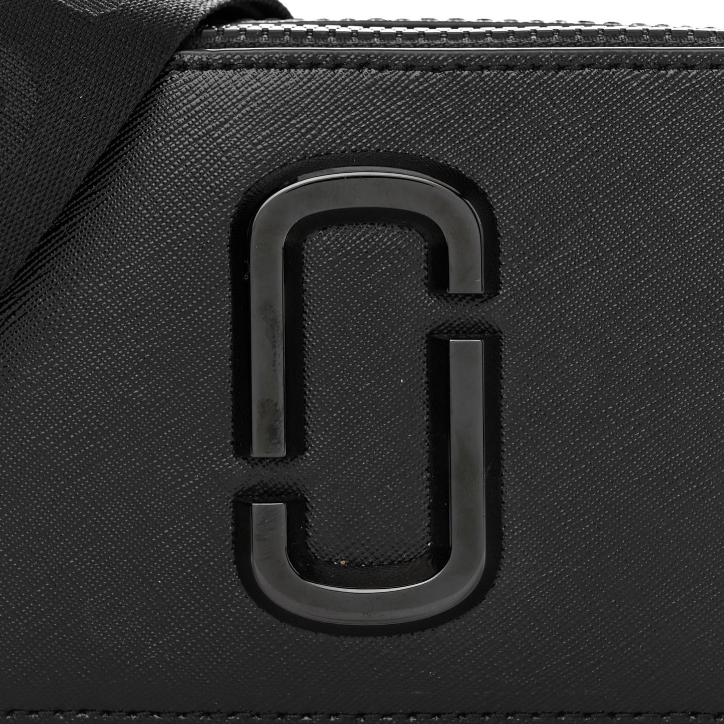 Saffiano Snapshot Camera Bag Black