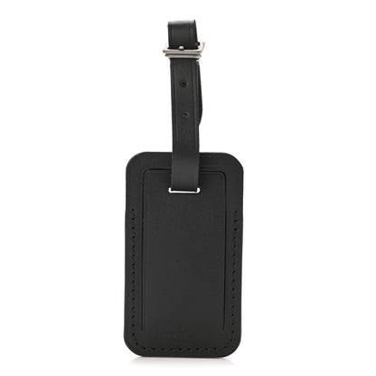 Louis Vuitton Calfskin Luggage Tag Black 1 of 3