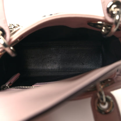 Christian Dior Lambskin Sequin Embroidered Mini Lady Dior Pink 5 of 13
