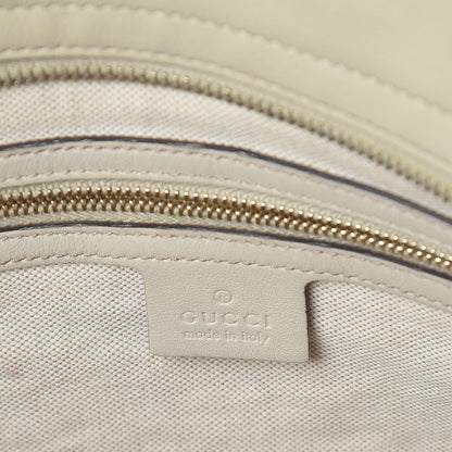 Gucci Guccissima Medium Bree Zippered Tote Storm Grey 6 of 10