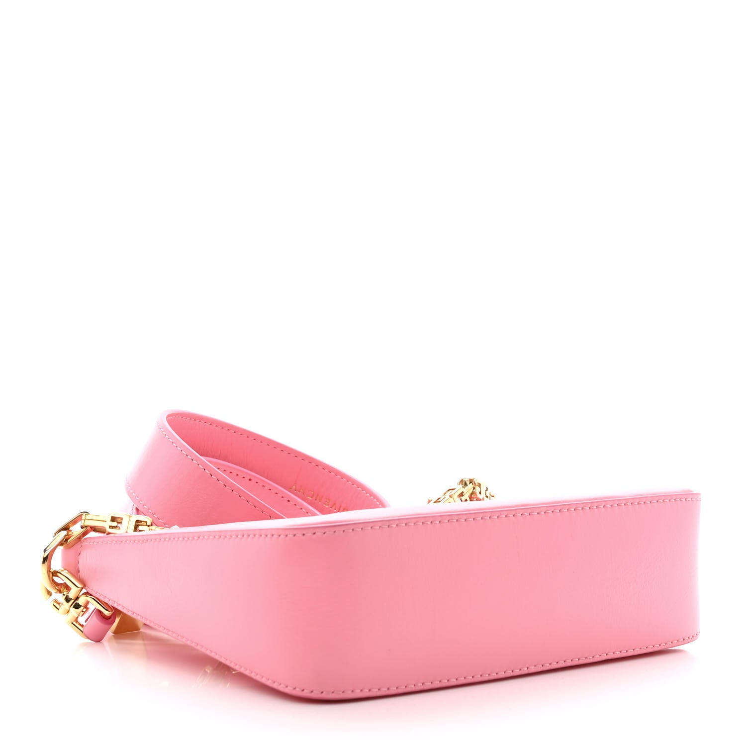 Givenchy Smooth Calfskin Mini Moon Cut Out Shoulder Bag Bright Pink 4 of 10