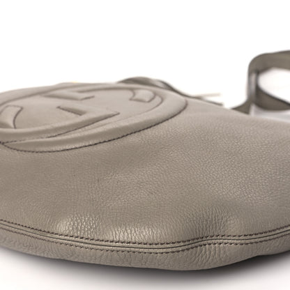 Gucci Pebbled Calfskin Medium Soho Hobo New Fango 10 of 15