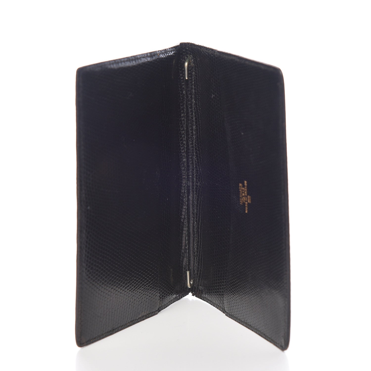 Hermes Lizard Grand Modele Agenda Cover Black 5 of 10