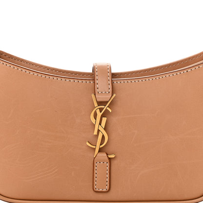 Saint Laurent Smooth Calfskin Le 5 A 7 Mini Hobo Vintage Brown 8 of 12