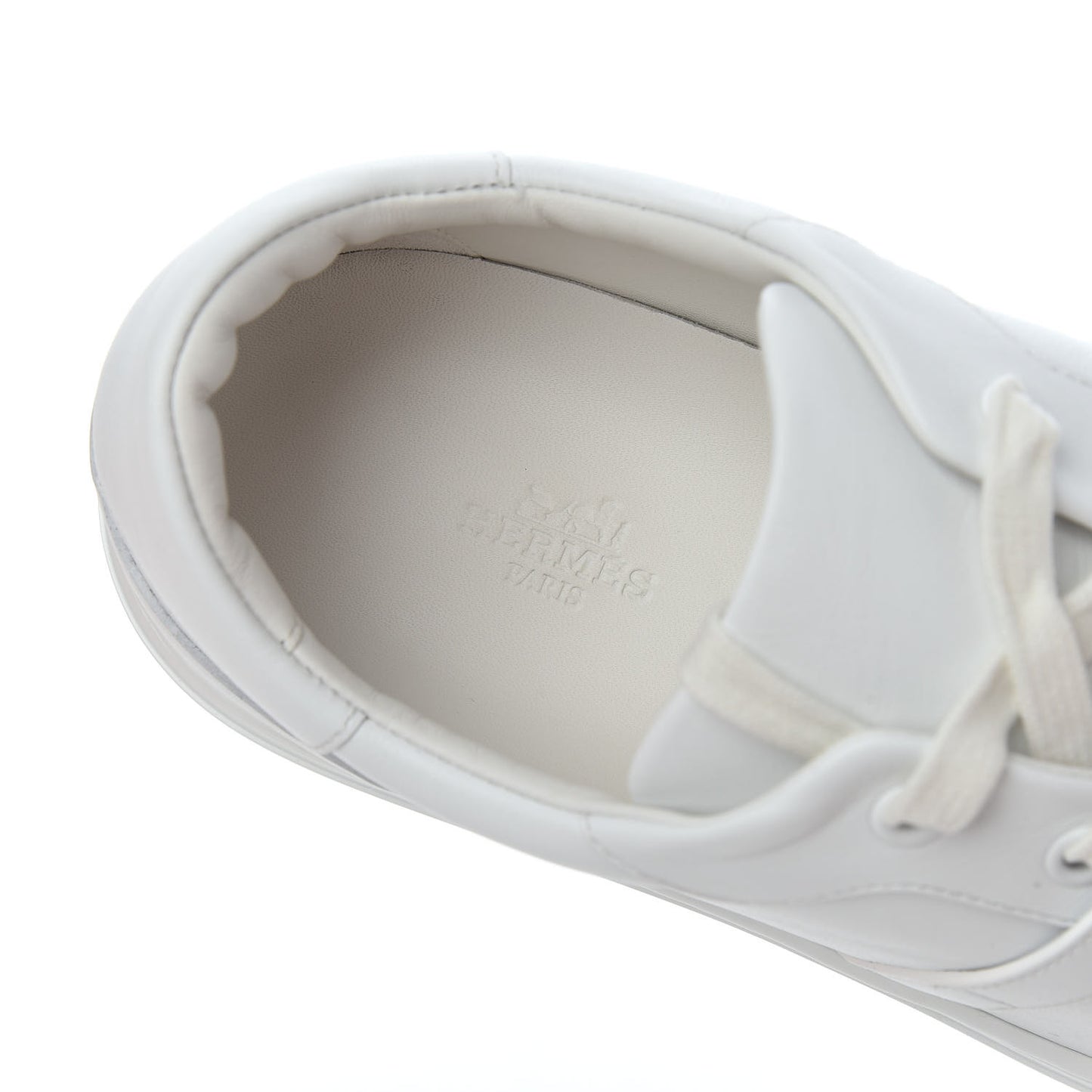 Calfskin Day Sneakers 40 White