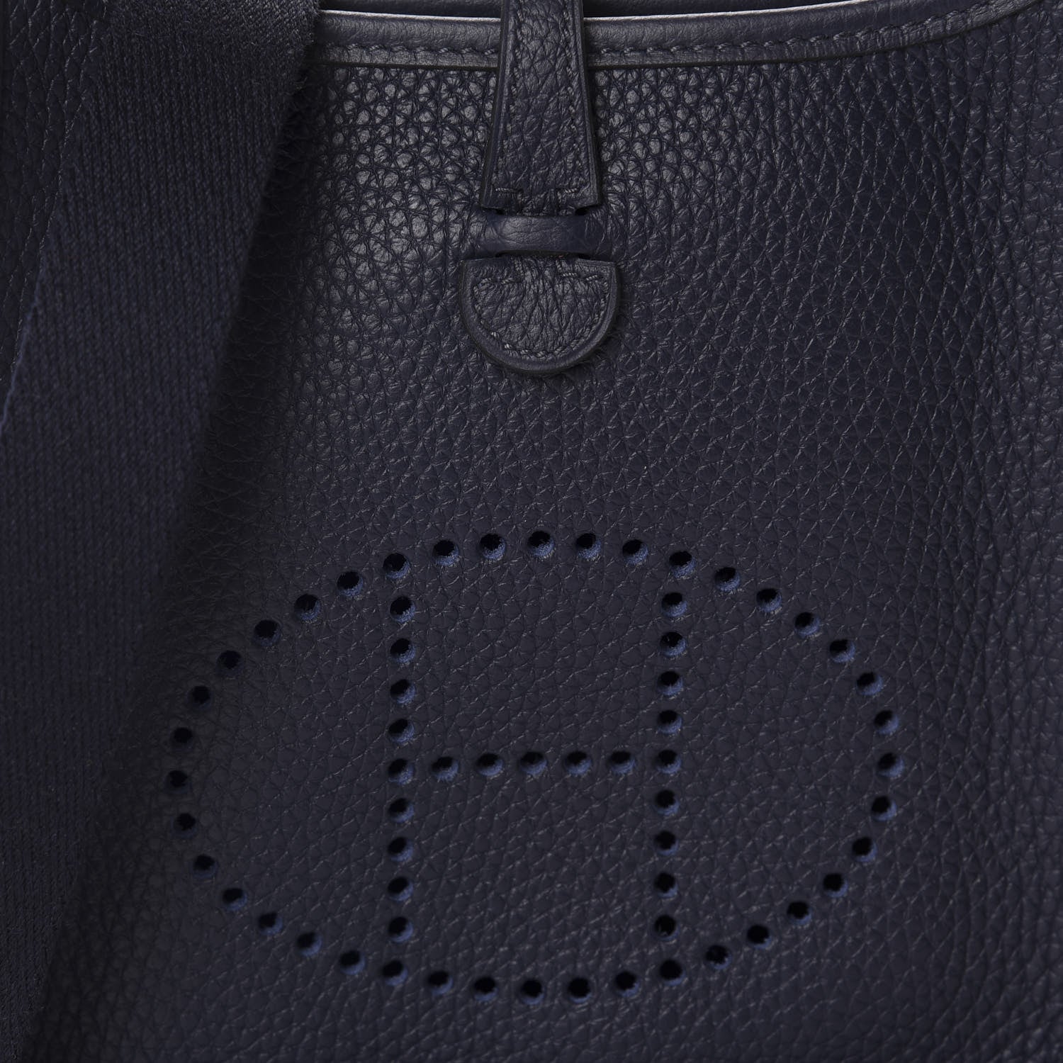 Hermes Taurillon Clemence Evelyne TPM Bleu Nuit 9 of 10