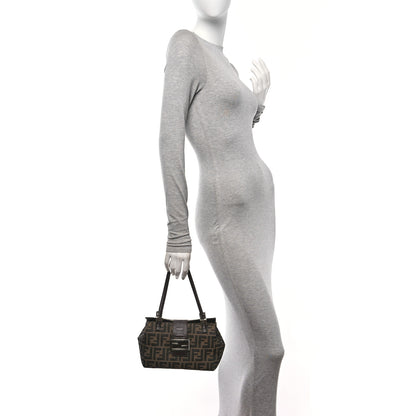 Fendi Zucca Shoulder Bag Tobacco 2 of 9