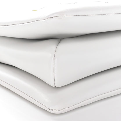 Louis Vuitton LV x TM Lambskin Embossed Monogram Coussin PM White Multicolor 8 of 9