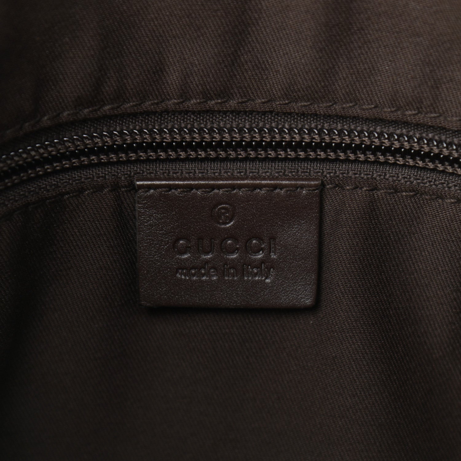Gucci Monogram Calfskin Perforated Medium Flat Messenger Bag Dark Brown 5 of 10
