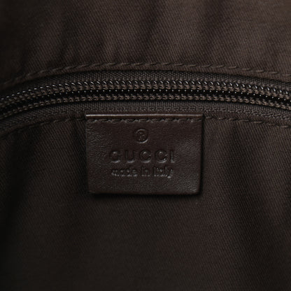 Gucci Monogram Calfskin Perforated Medium Flat Messenger Bag Dark Brown 5 of 10