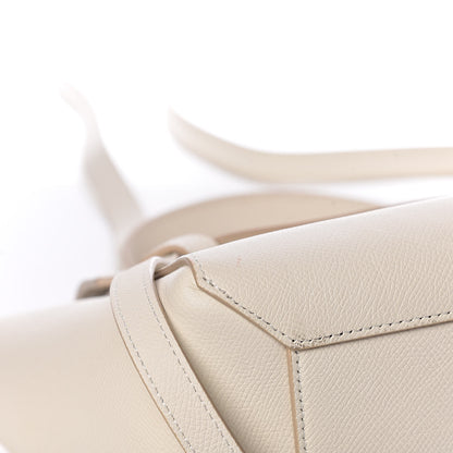 Celine Grained Calfskin Micro Belt Bag White 10 of 14