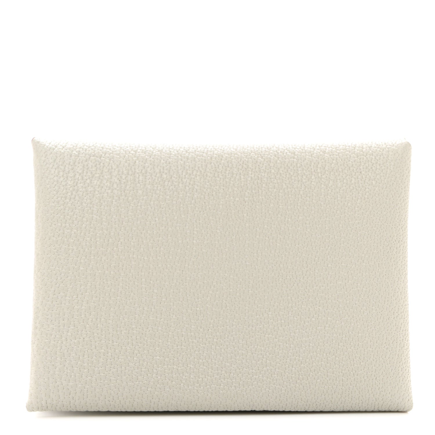 Hermes Chevre Mysore Calvi Duo Card Case Gris Perle 1 of 8