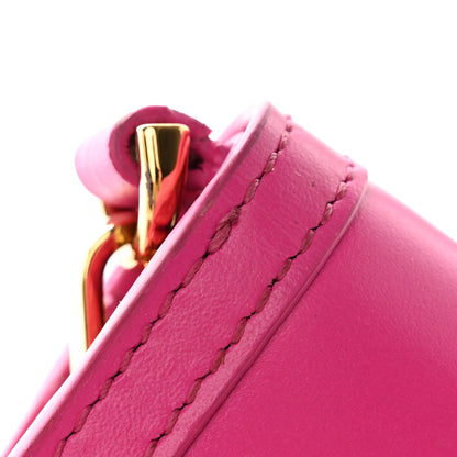 Versace Calfskin Greca Goddess Chain Wallet Pink 13 of 16