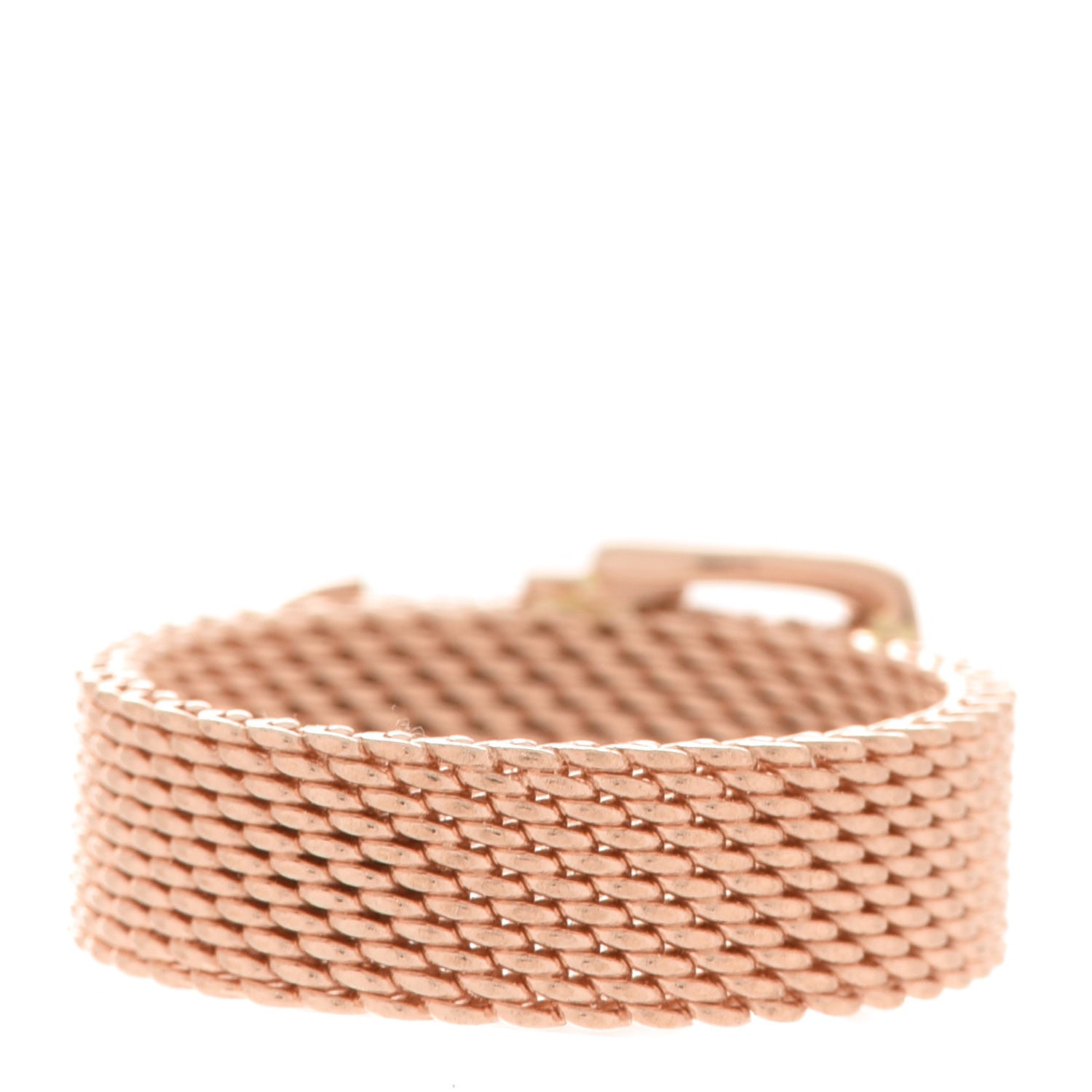 Tiffany Rubedo Somerset Mesh Belt Buckle Ring 50 5.5 3 of 5