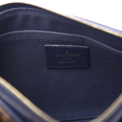 Louis Vuitton Monogram Pallas Clutch Blue Marine 8 of 10