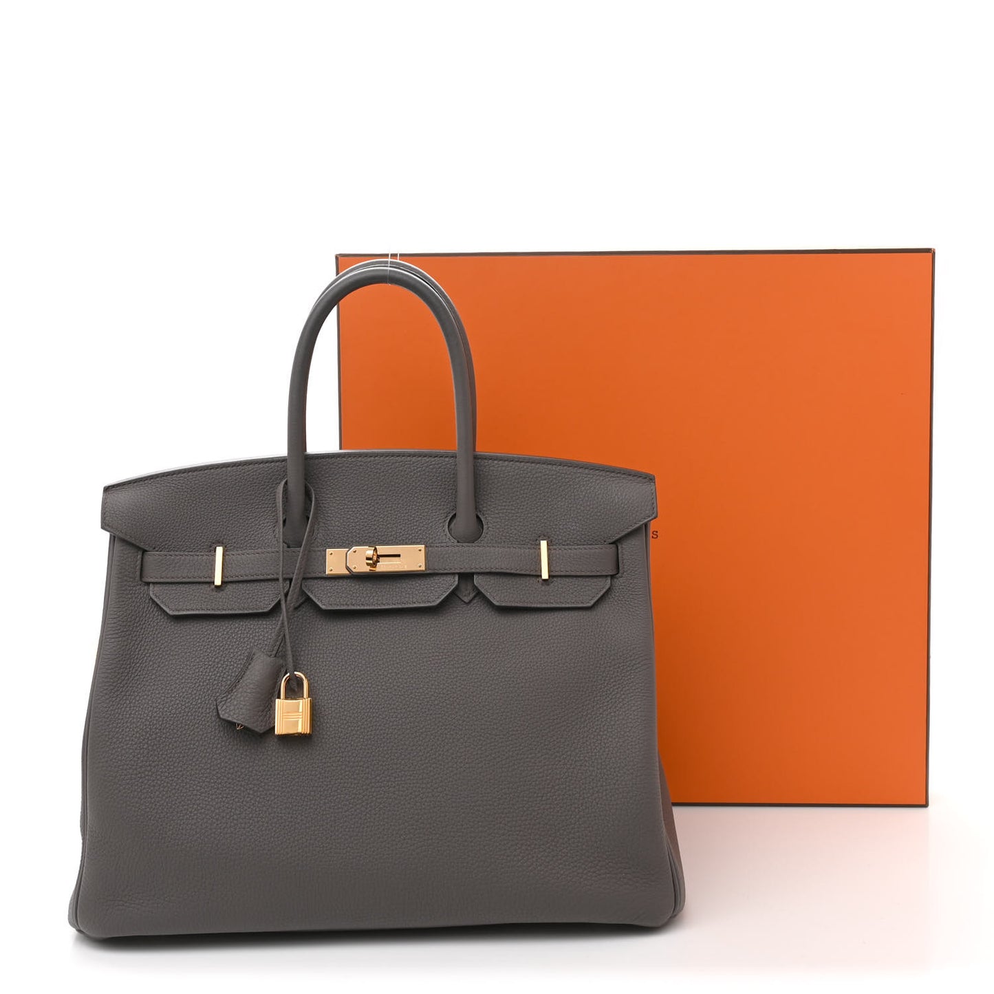 Togo Birkin 35 Etain