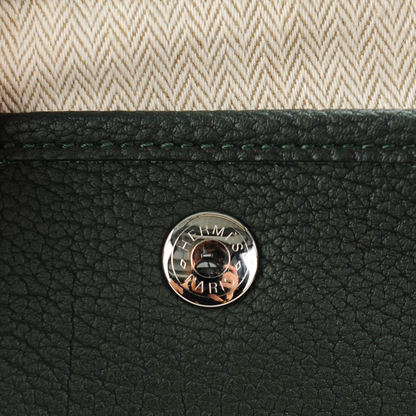Negonda Garden Party Tote 36 MM Vert Fonce