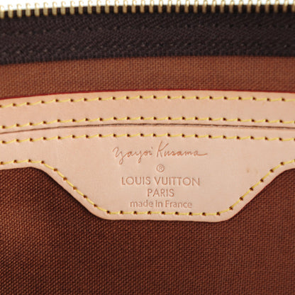 Louis Vuitton Monogram Kusama Town Speedy 30 Blue 6 of 7