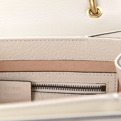 Gucci GG Supreme Monogram Small Queen Margaret Top Handle Bag White 9 of 10