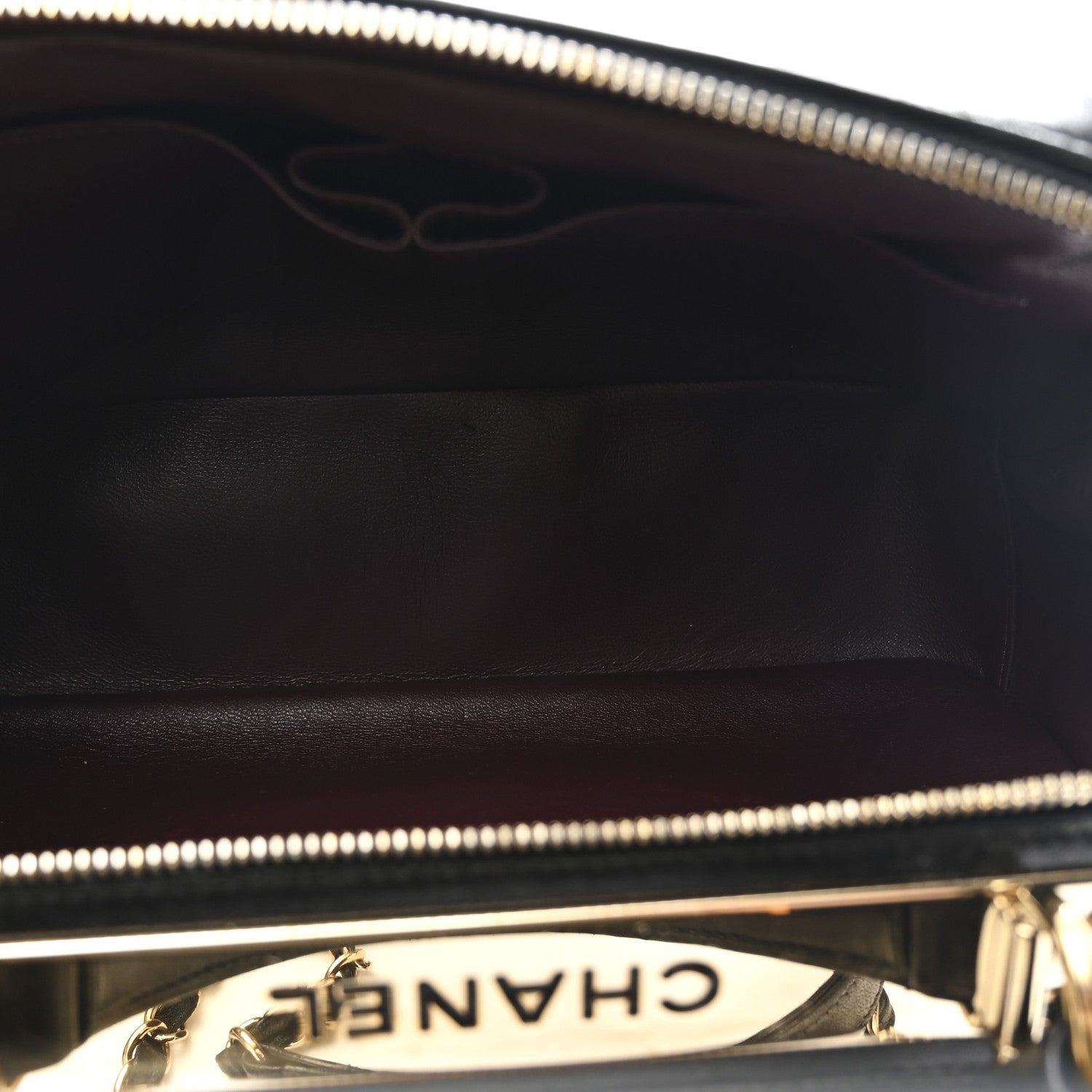 Chanel Lambskin Quilted Medium Trendy CC Bowling Bag Black 5 of 10