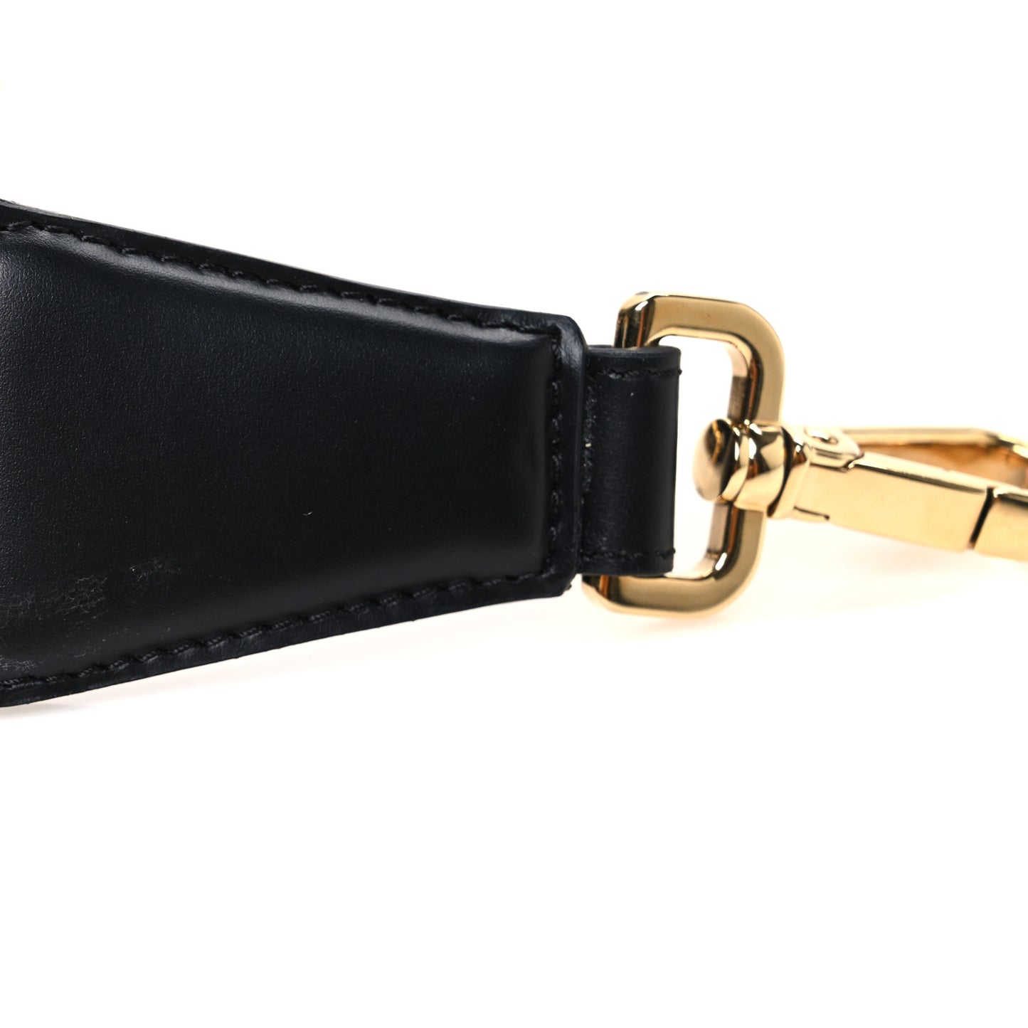 Jacquard Ribbon Vitello King FF Bi-Color Intreccio Adjustable Strap You Black
