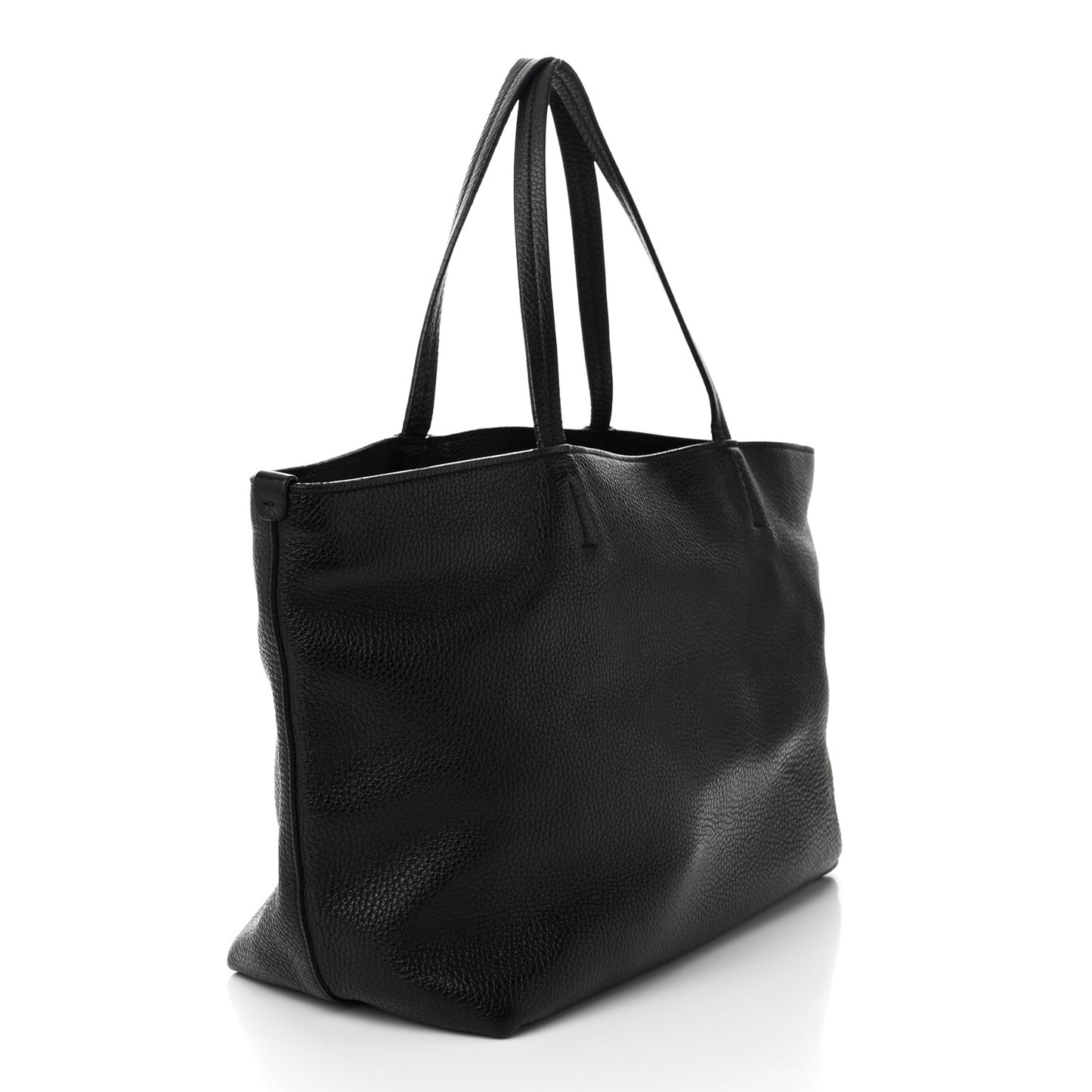 Calfskin Medium Tote Black